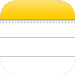 Apple Notes Logo