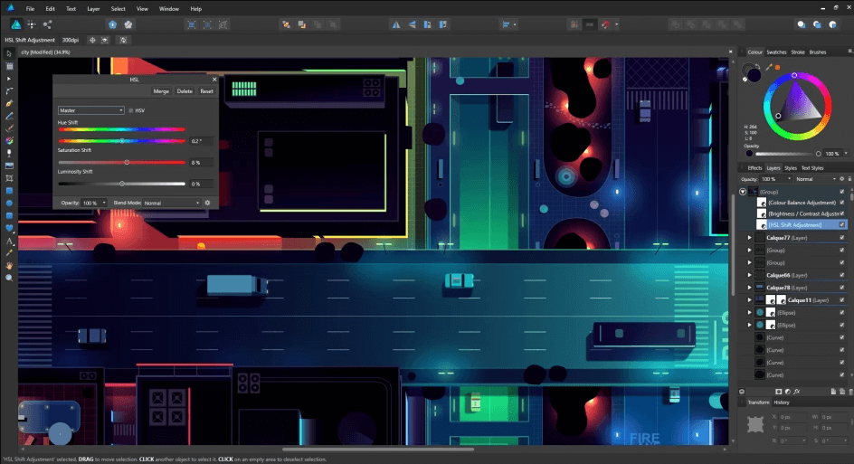Affinity Designer Color Settings