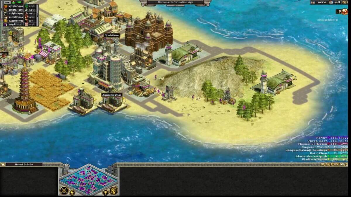 Rise of Nations Maps